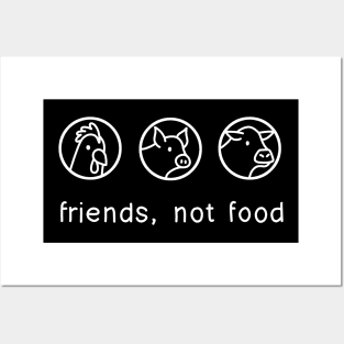 Friends Not Food Posters and Art